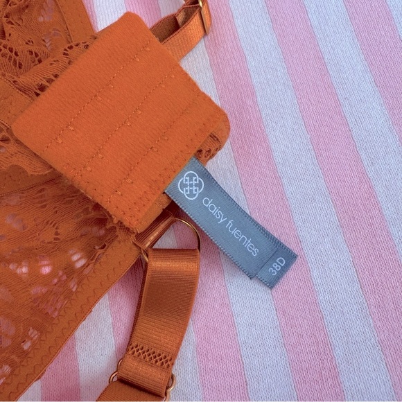 Corset Lace Bra Top 38D Daisy Fuentes - Picture 4 of 4